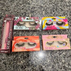 New- Ioni bundlet set  of eyelashes & eyelash glue pen